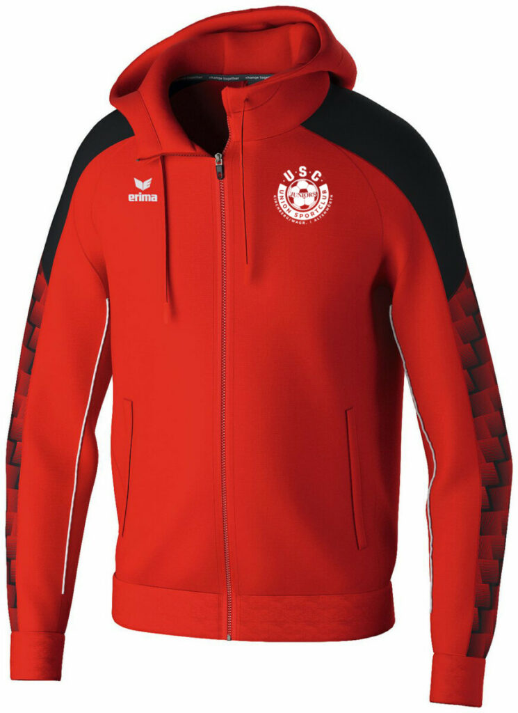 Trainingsjacke mit Kapuze