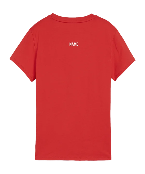 Training Casual T-Shirt Damen rot