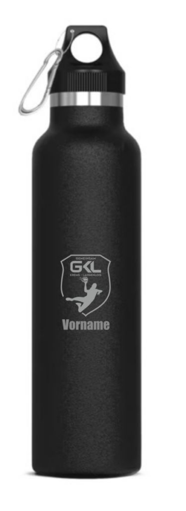 Fan Trinkflasche aus Edelstahl
