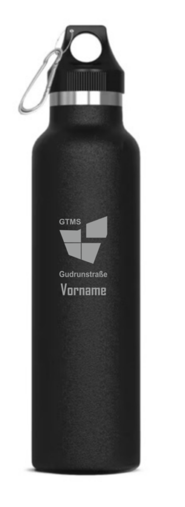 Trinkflasche aus Edelstahl