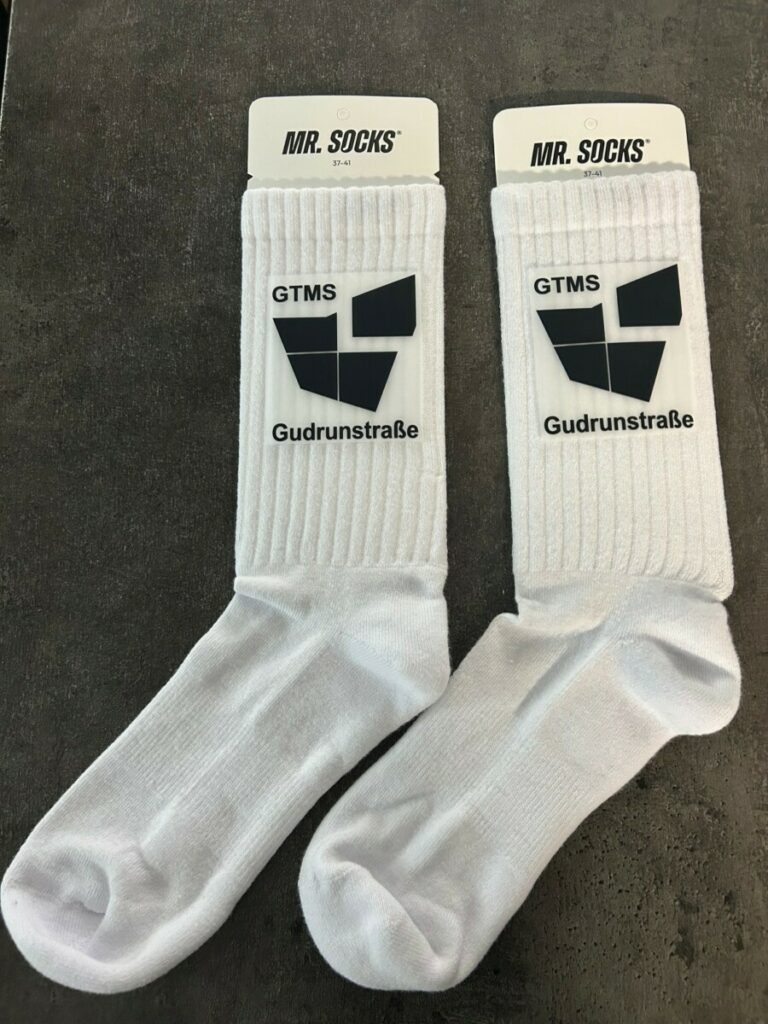 Sportsocken mit Logo