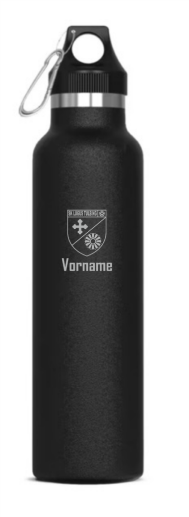Trinkflasche aus Edelstahl